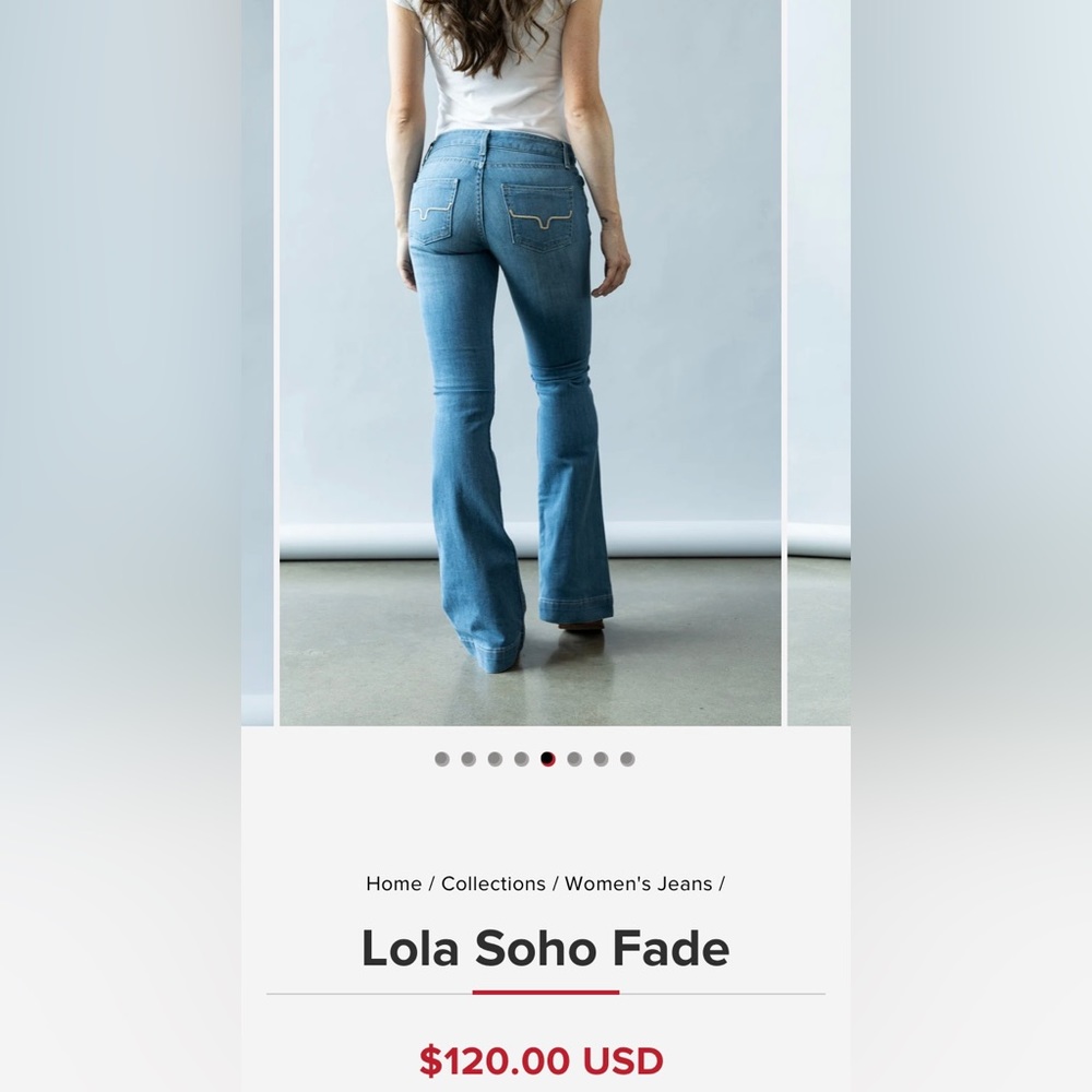 Lola Soho Fade Kimes Jeans. Size (000/34)